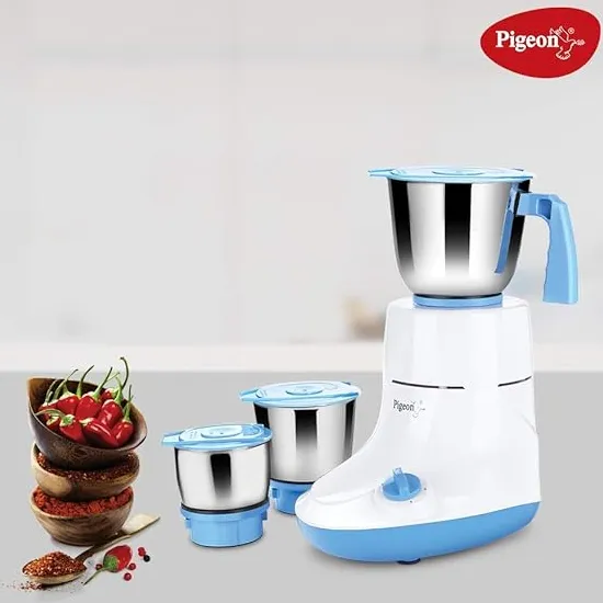 Pigeon GLORY 3 Jar Mixer Grinder 550W AC GHAR